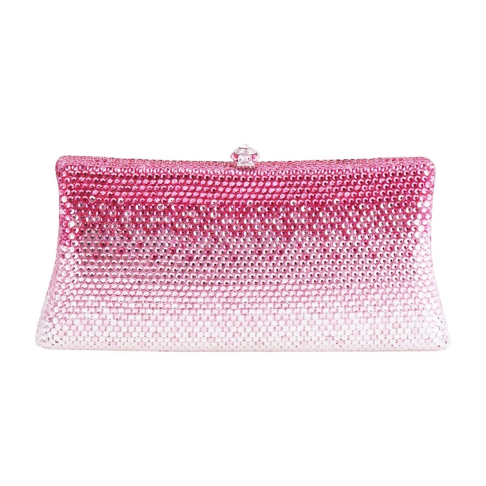 3751 Clutch Purse, Small Size Evening Handbag, Rhinestone Money Bag